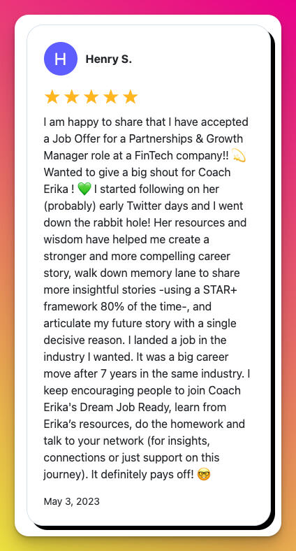 Interview Prep Course